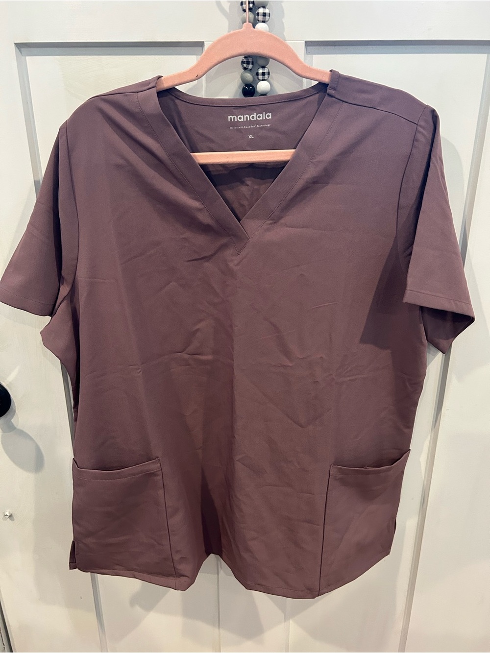Mandala scrub top